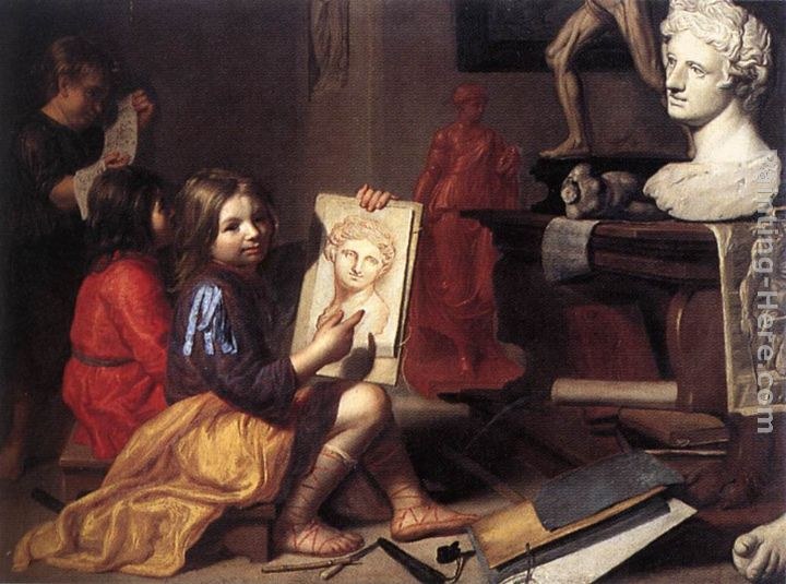Jacob van Oost the Elder The Artist's Studio